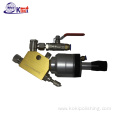 High pressure spray gun of automatic polishing machine